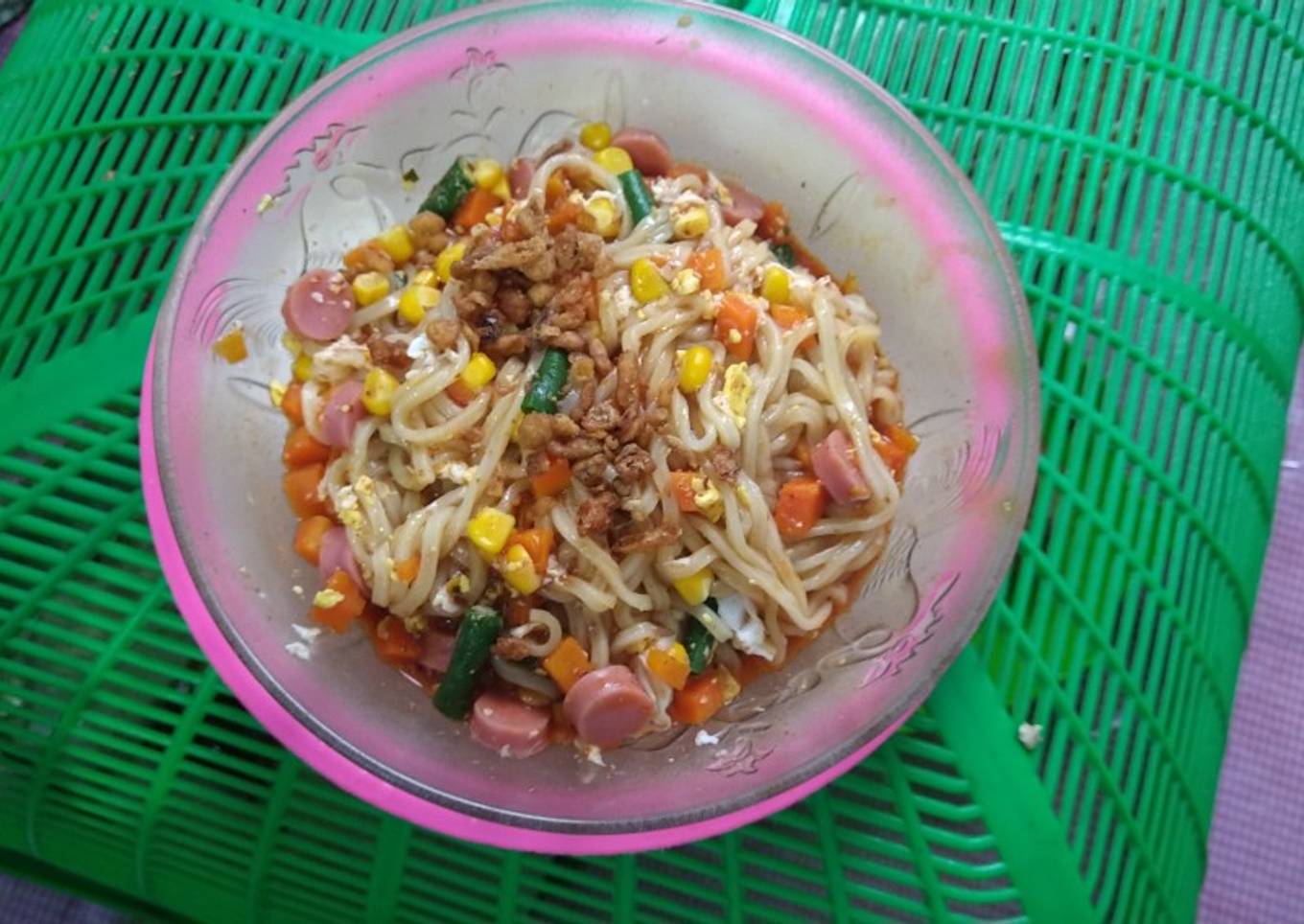 23. Mie Sedaap Selection Korea Spicy with mix vegetables