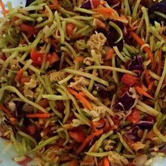 A picture of Another broccoli slaw salad.