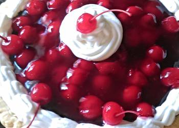 Ready to Serve Easy Black Forest Pudding Pie Savory Delicious