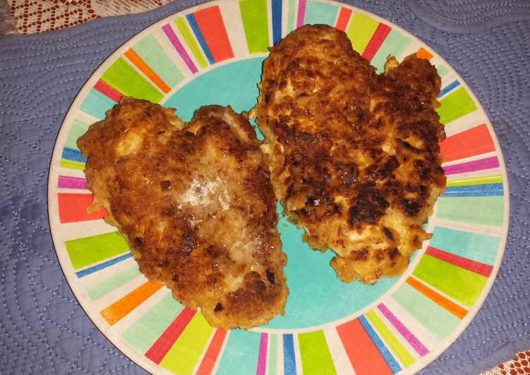 Steps to Prepare Favorite Parmesan crusted chicken
