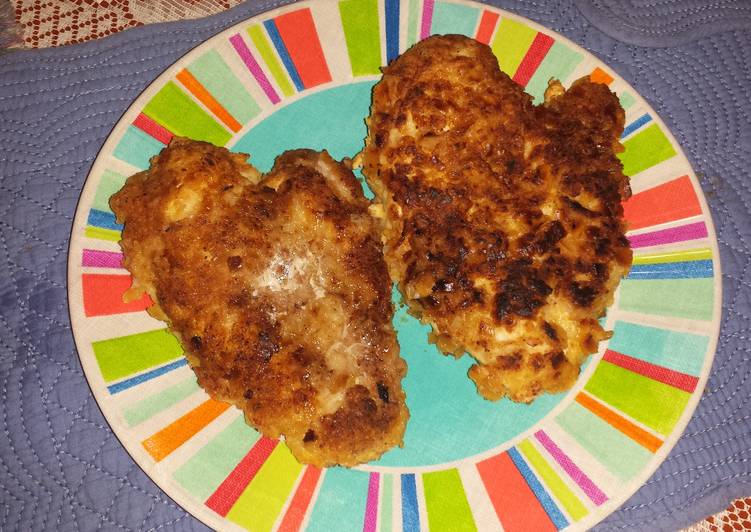 How to Prepare Quick Parmesan crusted chicken