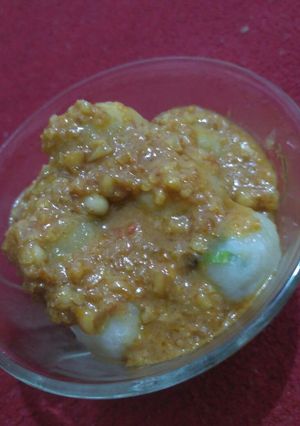 Foto resep Cilok bumbu kacang