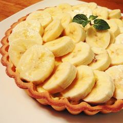 A picture of Easy Chocolate Banana Tart.