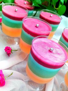 عکسی از دستور ژله بستنی