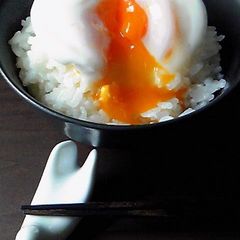 A picture of Easy in the Microwave! Creamy Soft-Set Eggs.