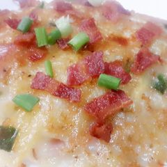 Kanya 's Bacon Hash Brown A picture of Kanya 's Bacon Hash Brown.