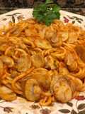 Pasta con setas apto para diabéticos