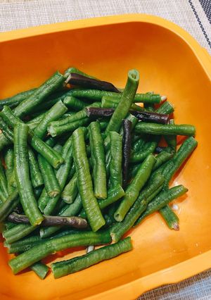 微波菜豆 的食譜成品照片