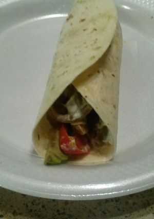A picture of Crockpot fajitas.