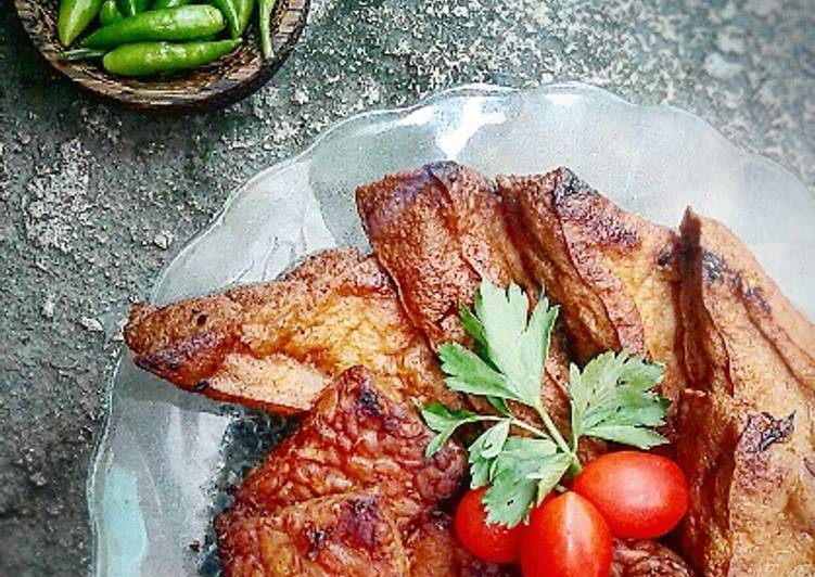 Tahu tempe bacem, bumbu simpel