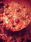 Quick Vegetarian 3-Alarm Black and Red Chili