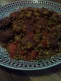 🍳Moroccan minced meat with peas dish (cooked in one pan)🍳