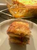 Moussaka mit Kartoffeln und Aubergine