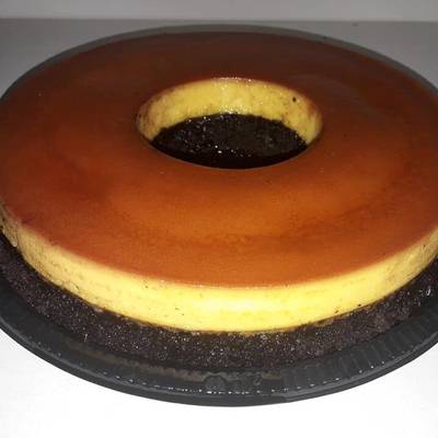 Torta chocoflan muy fácil a baño María Receta de caamicallero- Cookpad