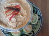 Spicy Roasted Red Pepper Hummus