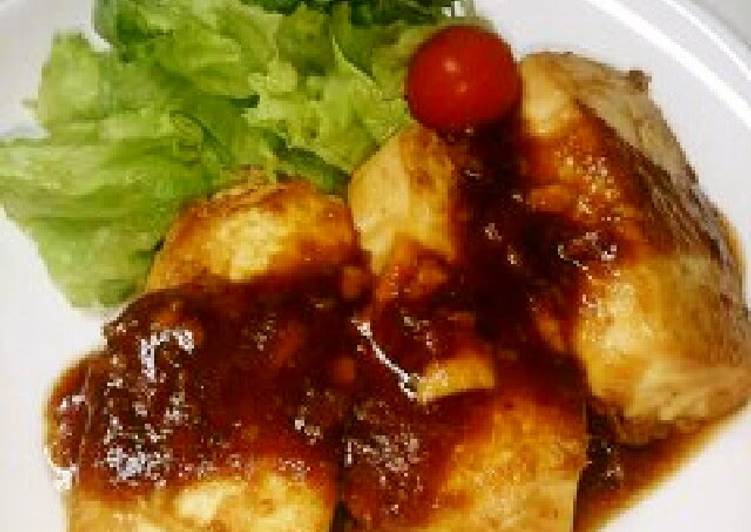 Recipe of Yummy Simple Tofu Steak