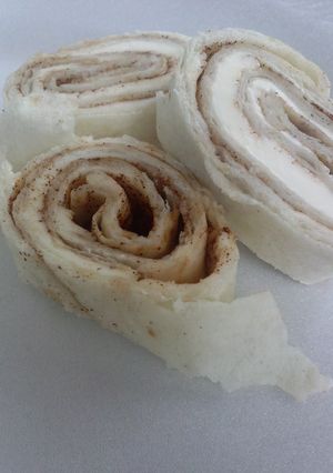 A picture of Cream Cheese & Cinnamon Sugar Rollups.