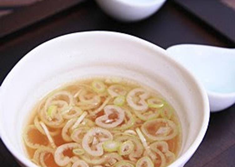 Step-by-Step Guide to Prepare Favorite That Soup that Comes with Fried Rice at Ramen Shops