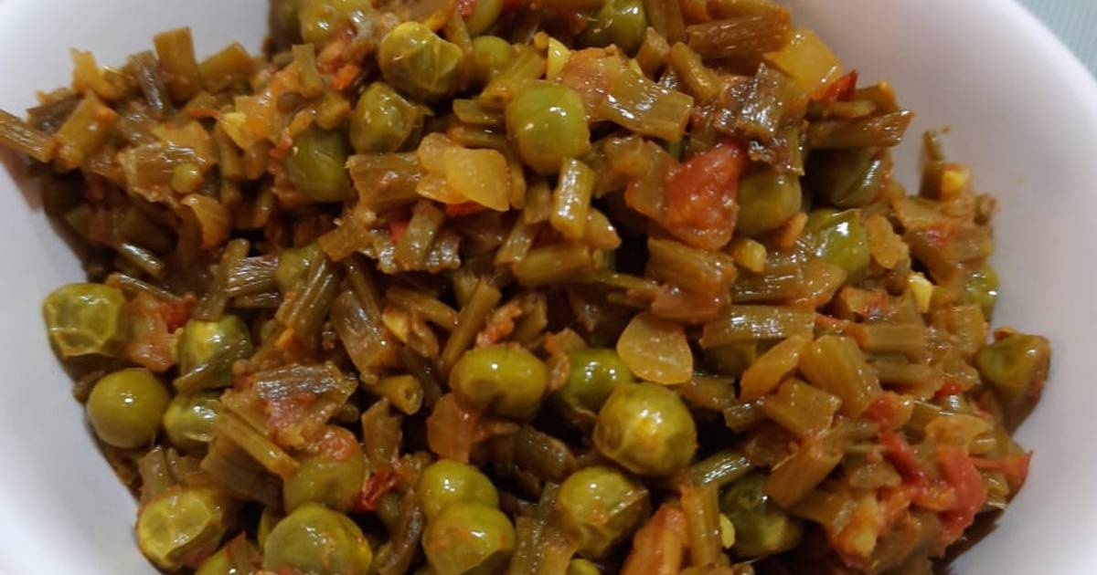 Radish pods moongre ki sabji Recipe by Mamta Mehta - Cookpad