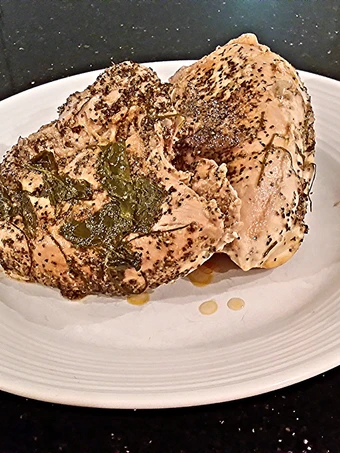 Simple Way Make Recipe Lemon Herb Butter Poached Chicken Breasts that is Really Delicious, Really Delicious}