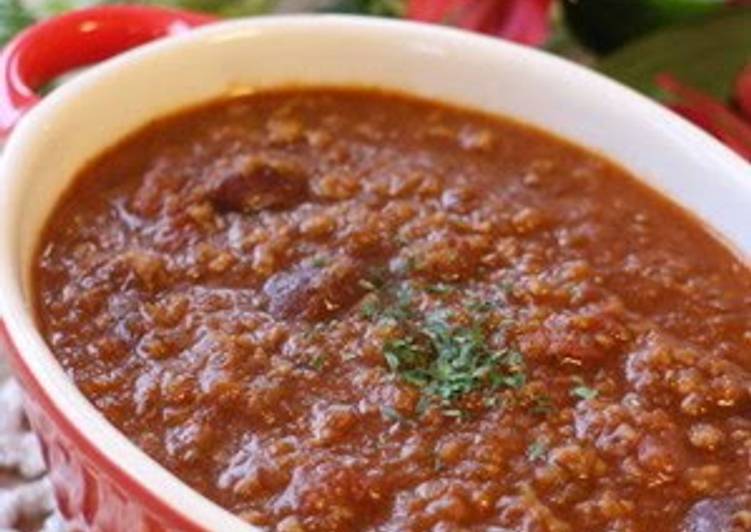 My Grandma Love This Easy and Simple Mexican Chilli Con Carne