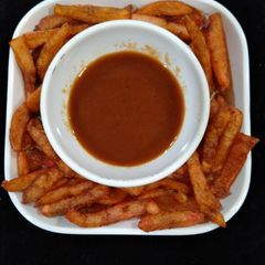 A picture of French fries.