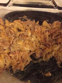 A picture of Chicken Cheesy Casserole.