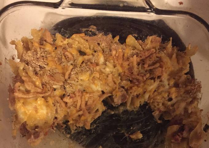 Recipe: Yummy Chicken Cheesy Casserole