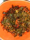 Chaulai k saag /amaranth leaves sabzi