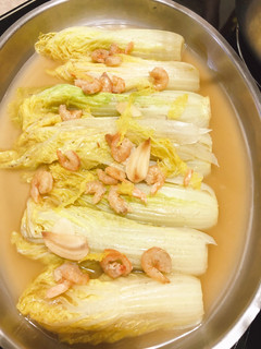 雞湯煨娃娃菜 的食譜成品照片