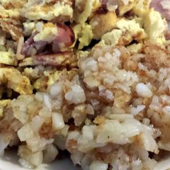 A picture of Elisa's Savory Hashbrowns.
