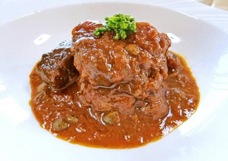 Recipe of Ultimate Beef Shank Stew with the Magic Of Capers