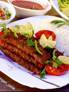 عکسی از دستور کباب کوبیده فوری