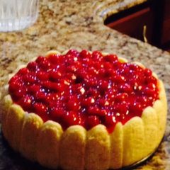 A picture of Whipped Cream Cheese Cake.
