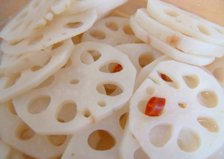 Easiest Way to Cook Perfect Super Easy Pickled Lotus Root