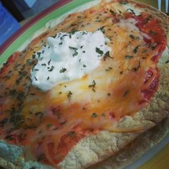 A picture of Homemade Mexican Pizza.