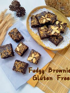 Foto resep 476. Fudgy Brownies Gluten Free