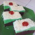 Brownies Lapis Pandan