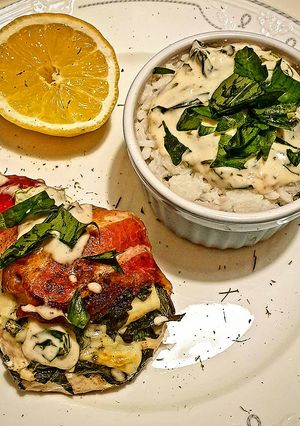 Bärlauch-Hähnchen-Rouladen Rezepthauptbild