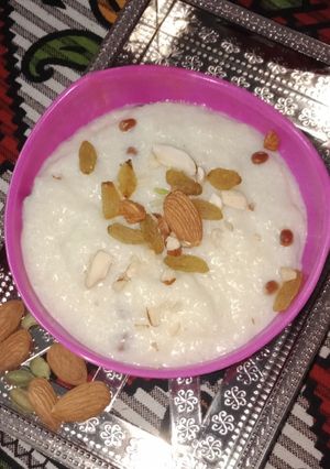 खीर (Kheer recipe in Hindi) रेसिपी मुख्य फोटो