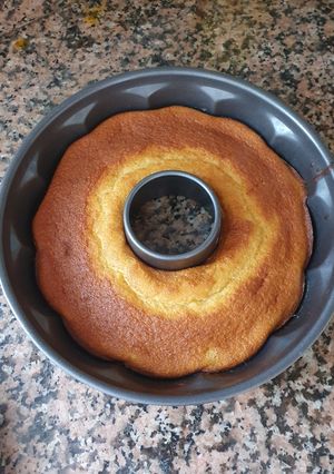 Una foto de Bizcochón de yogurt