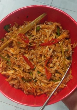Foto resep Ayam Suwir Pedas