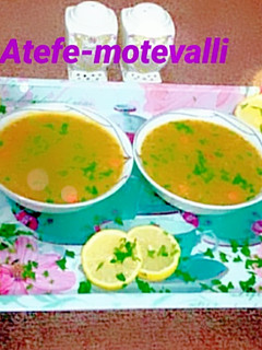 عکسی از دستور سوپ جو پرک «به سبک خودم»