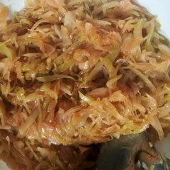 A picture of Fried Cabbage.