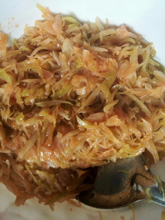 A picture of Fried Cabbage.