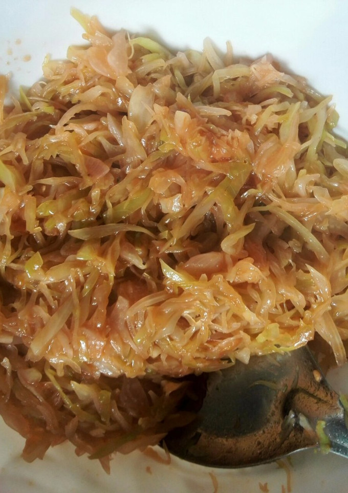 A picture of Fried Cabbage.