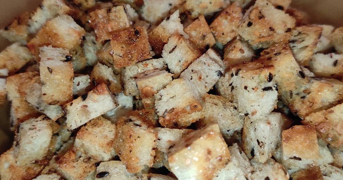 Гренки На Сковороде Фото