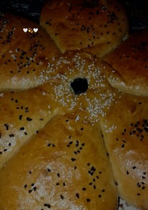 صورة لوصفة خبز الوردة