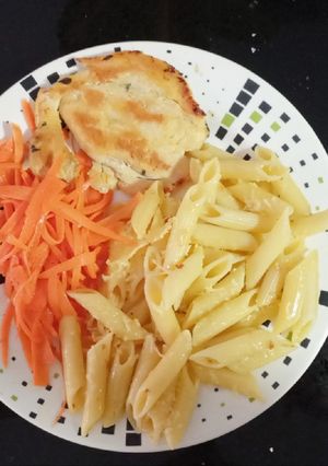 Una foto de Pastas, ajo y aceite de oliva