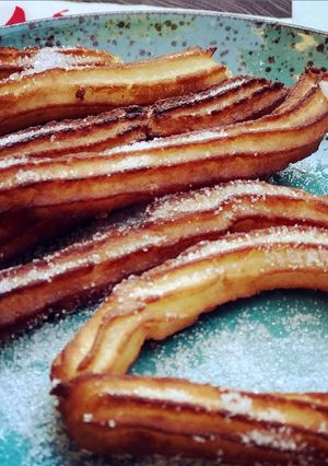 A picture of Homemade Churros ❤️.